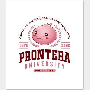 Prontera Poring University Posters and Art